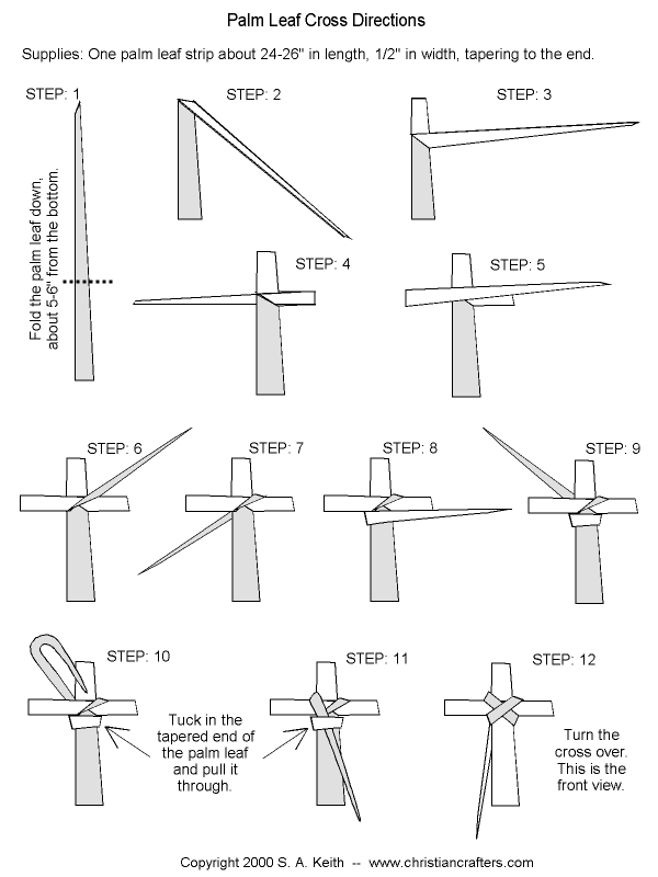 palm branch cross